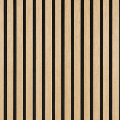 PAINEL RIPADO ACÚSTICO MADEIRA NATURAL - 240x60cm
